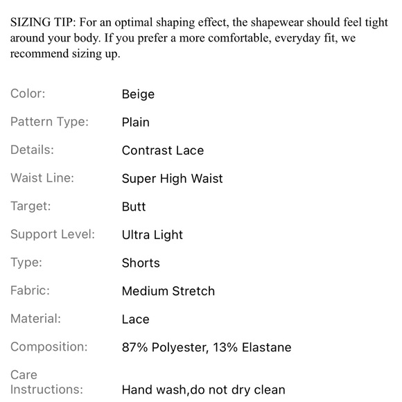 Buttock enhancement body shaper - Picture 3 of 6